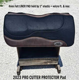 PRO CUTTER PROTECTOR SADDLEPAD with Patented CORRECTOR system.