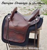 Baroque Dressage Saddle by Len Brown