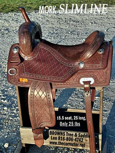 The MORK SLIMLINE CUTTING SADDLE – Len Brown's Innovations