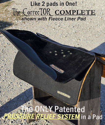 The CORRECTOR COMPLETE SUEDE LEATHER PAD