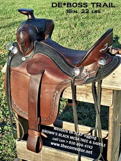 DE*BOSS TRAIL Saddle