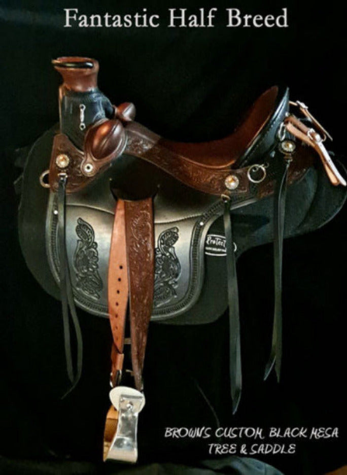 Half Breed Patriot by Len Brown INVENTOR of ORTHO-FLEX SADDLES
