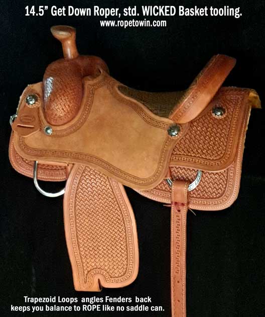 GET DOWN ROPER SADDLE