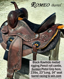 ROMEO 4G Barrel Saddle