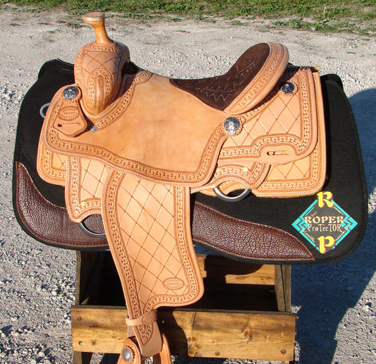 LowDown Calf Roper > with Dropped Rigging Plate.