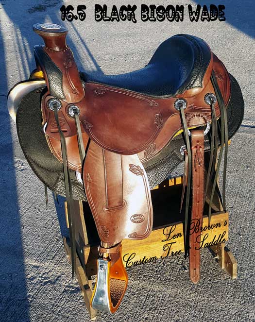 BLACK BISON MORK WADE by Len Brown