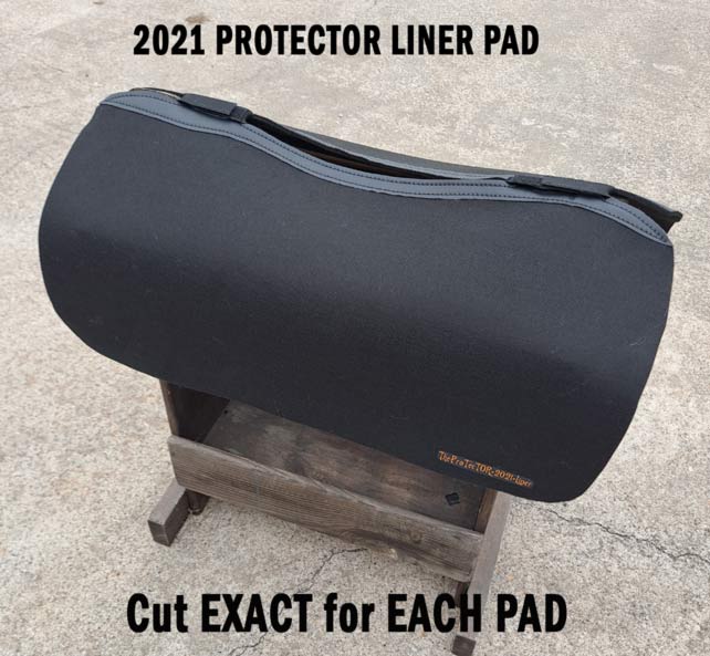PRO CUTTER PROTECTOR SADDLEPAD with Patented CORRECTOR system.