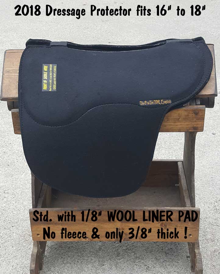 English Dressage ProTecTOR™ (includes 3mm felt liner pad)